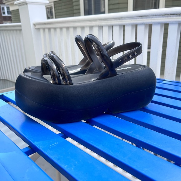 Platform Melissa bubble sandals - Picture 3 of 5